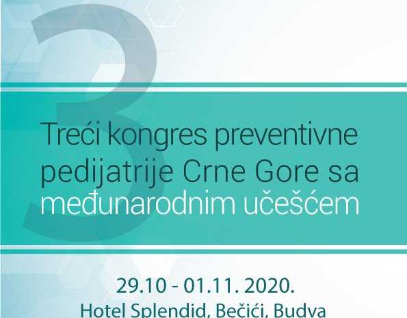 Treći kongres preventivne pedijatrije Crne Gore sa međunarodnim učešćem