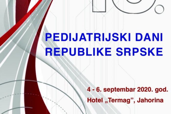 18. Pedijatrijski dani Republike Srpske – Novi termin –